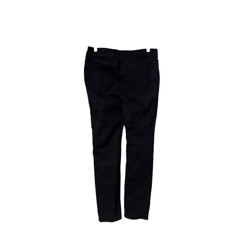 Chico's Pull On Jegging Womens 0.5R 6R Black Excellent Stretch High Rise Slim